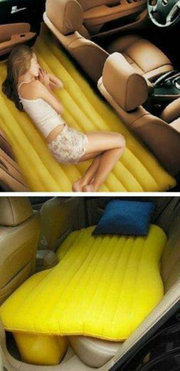 Inflate car bed