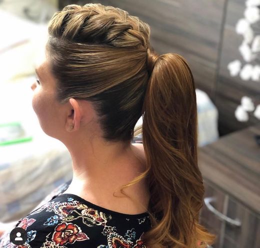 Penteado com trança