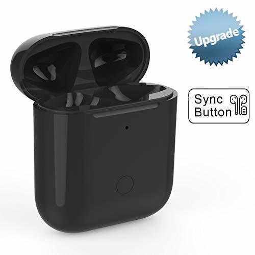 Products Estuche de Carga Inalámbrica con Botón de Sincronización Compatible con AirPods 1