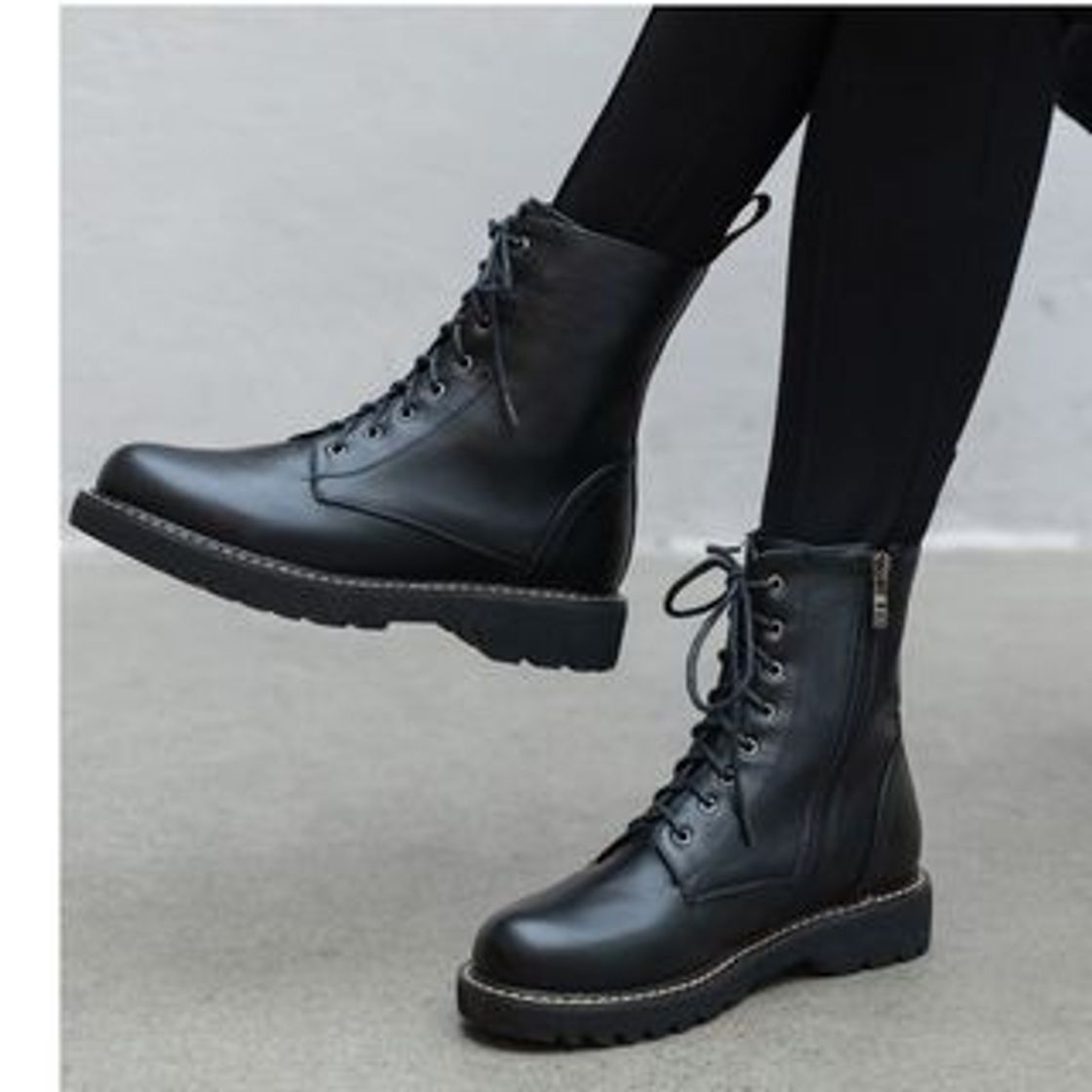 Social Freesia Lace-Up Flat Short Boots | YesStyle