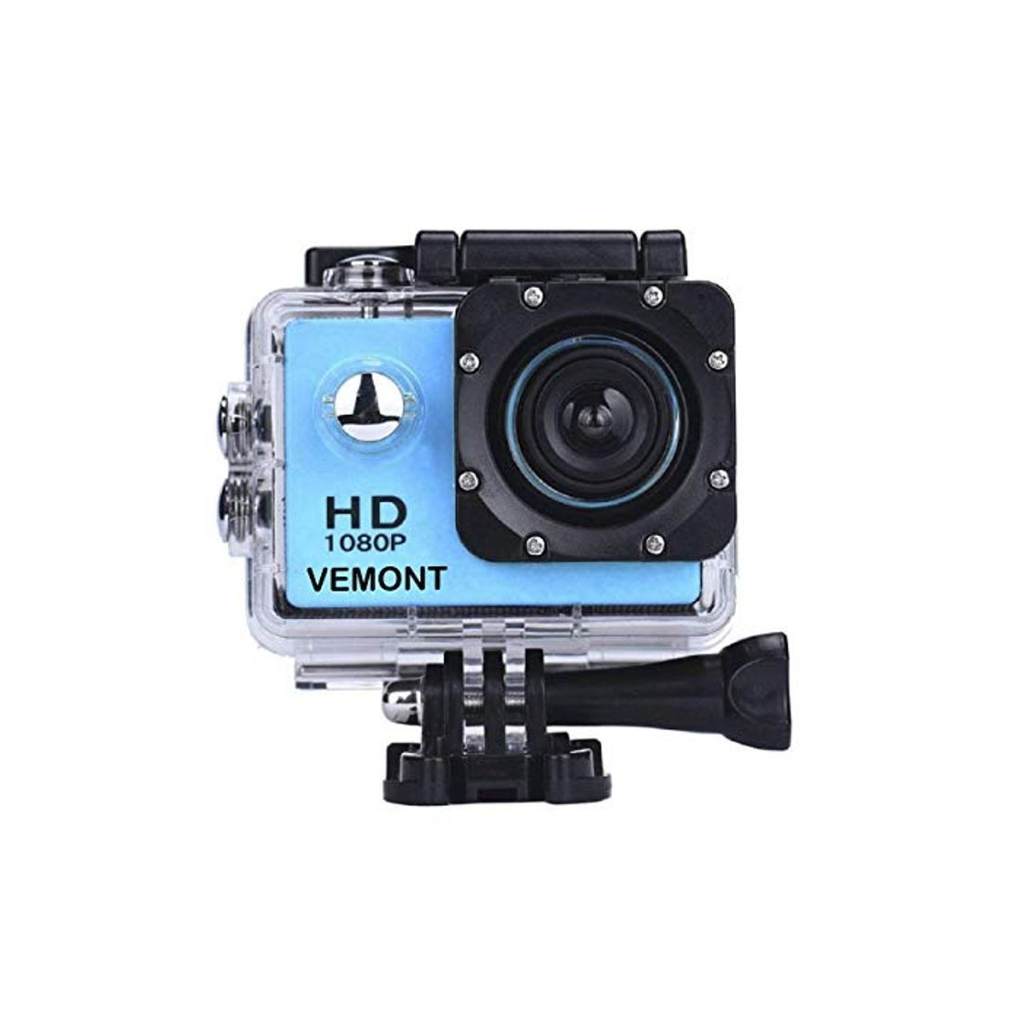 Social YMHX Vemont Cámara Deportiva 1080P HD Impermeable 30M Pantalla de 2.0 Lente