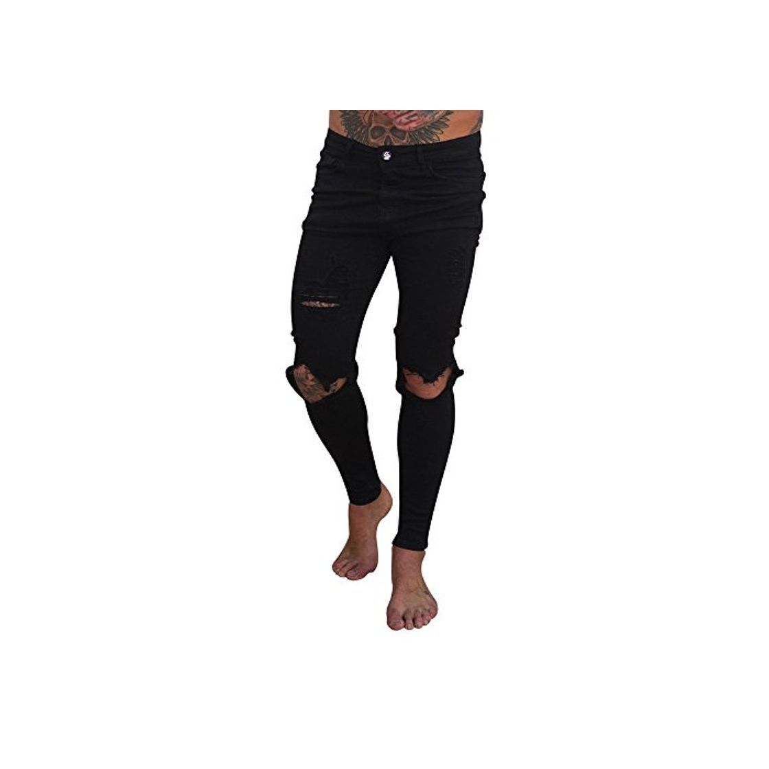 Social VPASS Pantalones Vaqueros para Hombre
