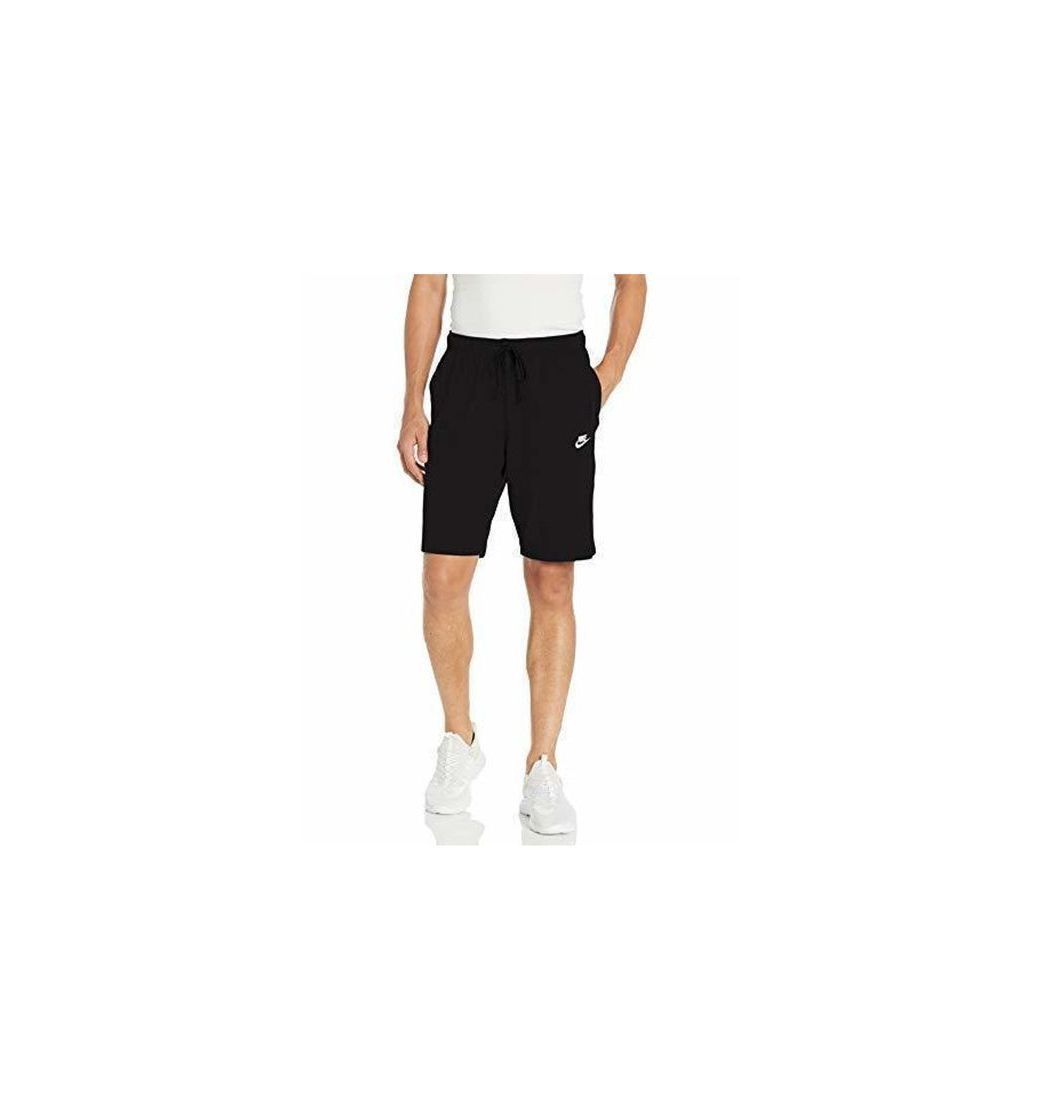 Social Desconocido Nike Club Short JSY Pantalones Cortos, Hombre, Negro