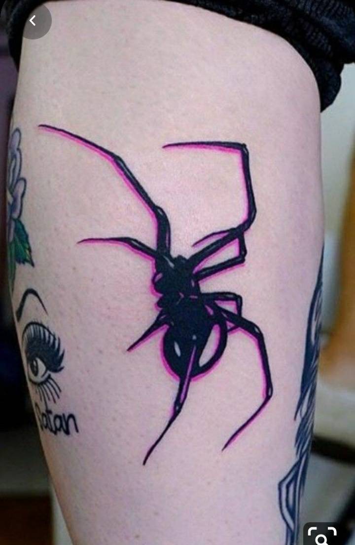 Moda Tattoo aranha 