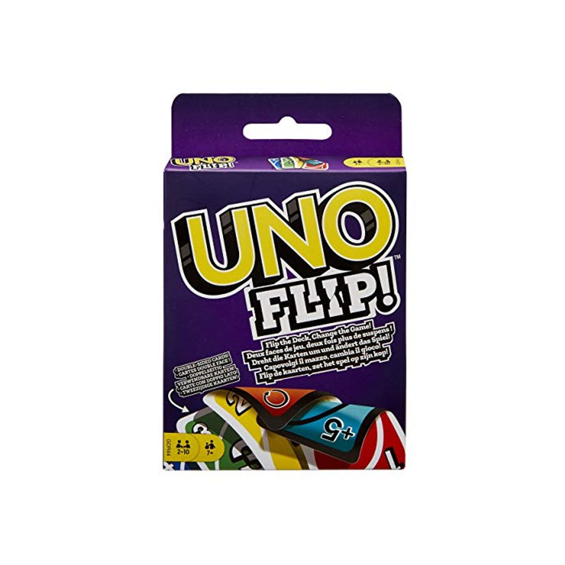 Product Juegos Mattel-UNO Flip Juegos de cartas, Multicolor