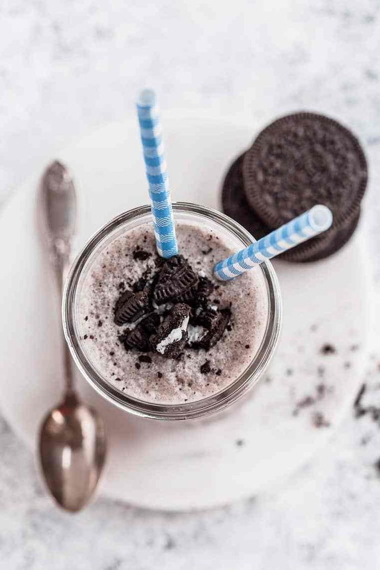 Fashion Light Oreo Smoothie (Oreo Milkshake) - Grandbaby Cakes