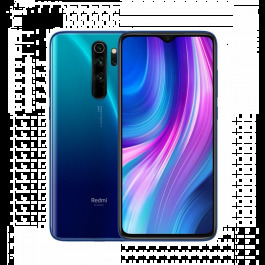 Fashion Xiaomi Redmi Note 8 Pro 64Gb 6Gb Ram - Azul doto.com.mx