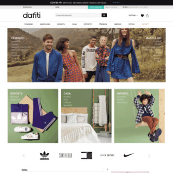 Moda Dafiti: Calçados e Moda Online - Sapatos, Roupas, Bolsas e Mais