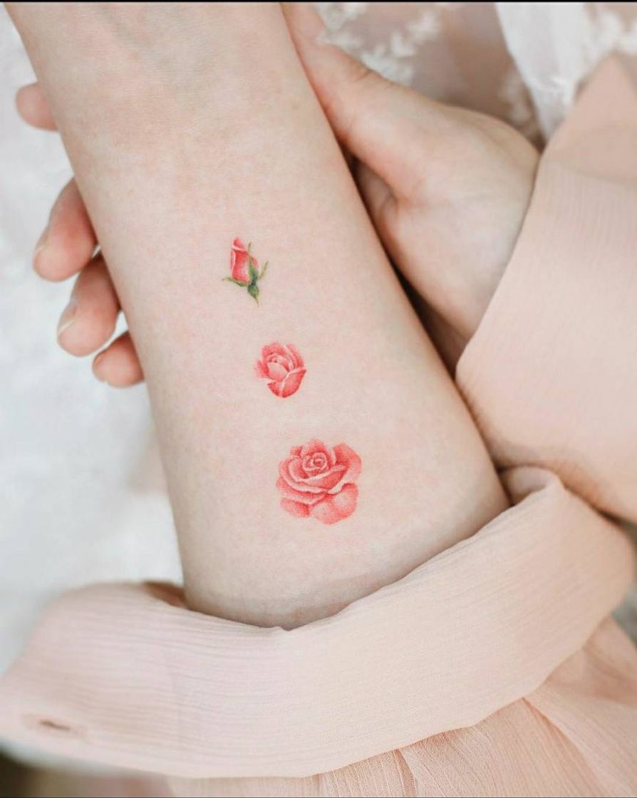 Fashion Flower Tattoo