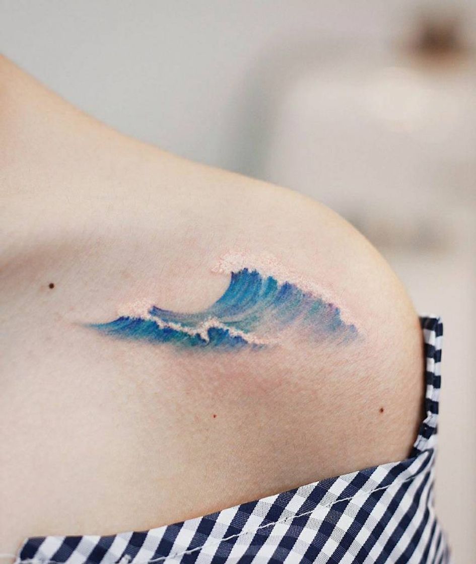 Fashion Wave tattoo