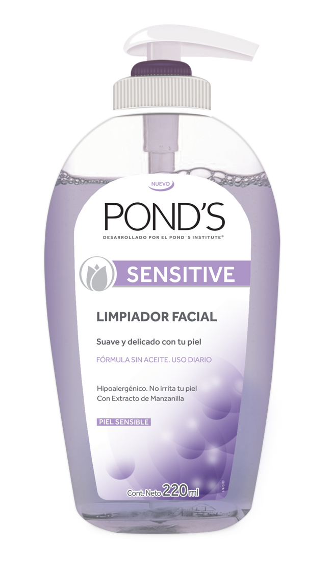 Producto Limpiador facial "Ponds" sensitive