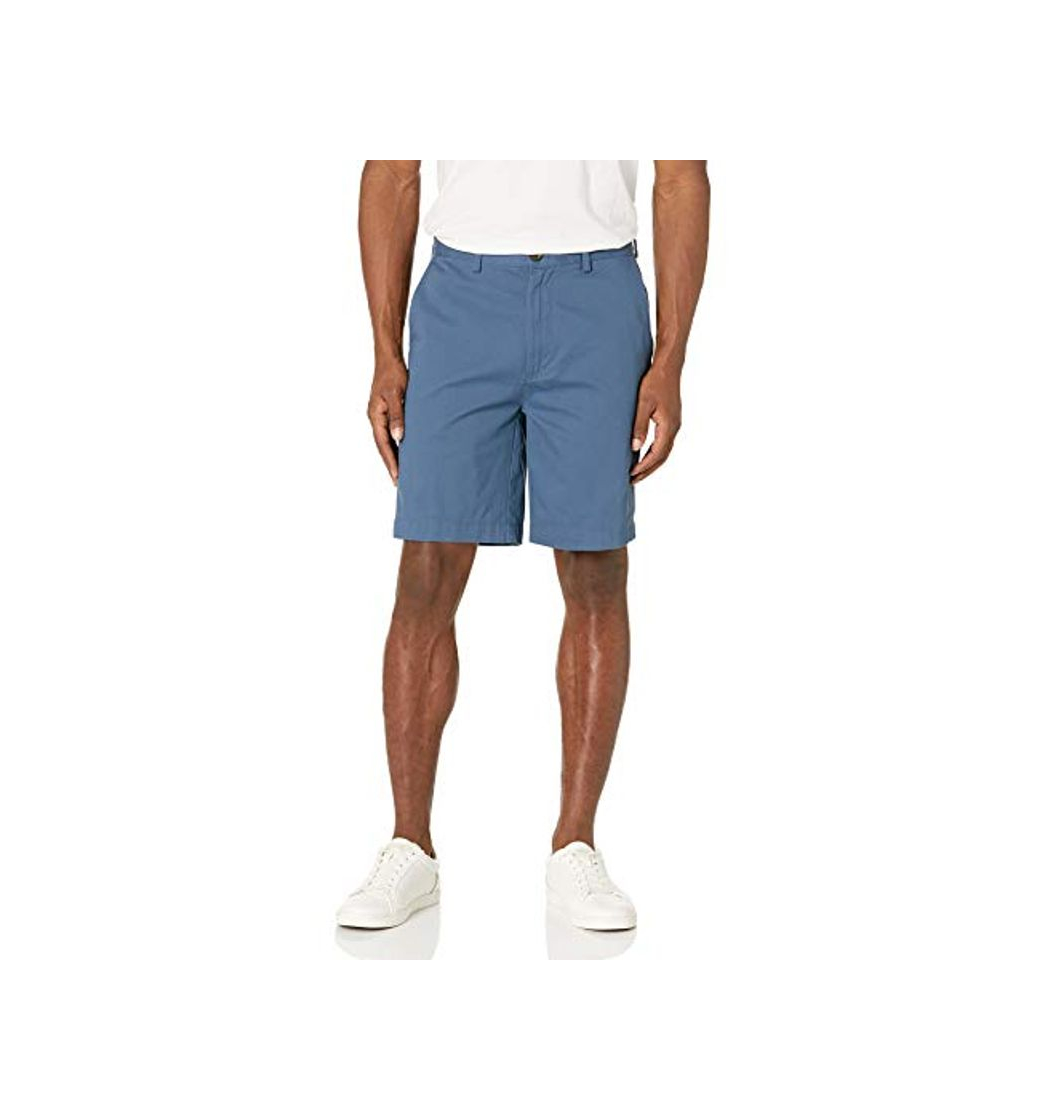 Fashion Amazon Essentials Classic-Fit Short Pantalones cortos, Azul