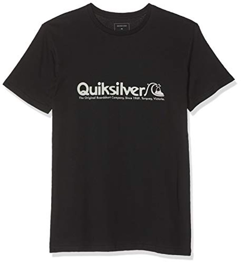 Producto Quiksilver Modern Legends T-Shirt Men Camiseta de Manga Corta, Hombre, Negro