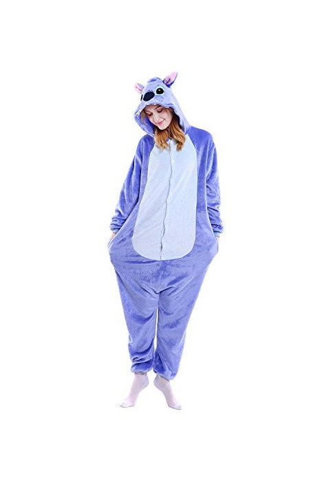 Producto Dolamen Adulto Unisexo Onesies Kigurumi Pijamas, Mujer Hombres Traje Disfraz Animal Pyjamas,