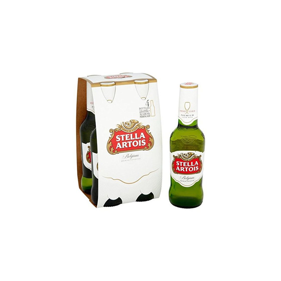 Producto Botellas Stella Artois 4 x 284ml