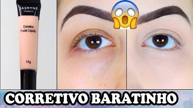 BARATINHO 💰✨: Corretivo Alta Cobertura - Jasmyne 