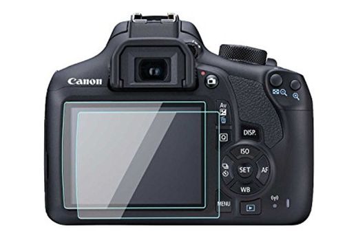 Canon EOS Rebel T6/1300d óptico LCD protector de pantalla de 0,3 mm 9H