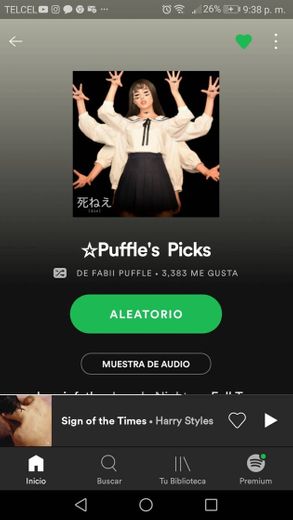 Playlist de Fabii Puffle 