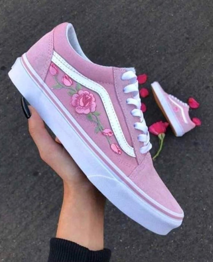 Moda Vans Rose