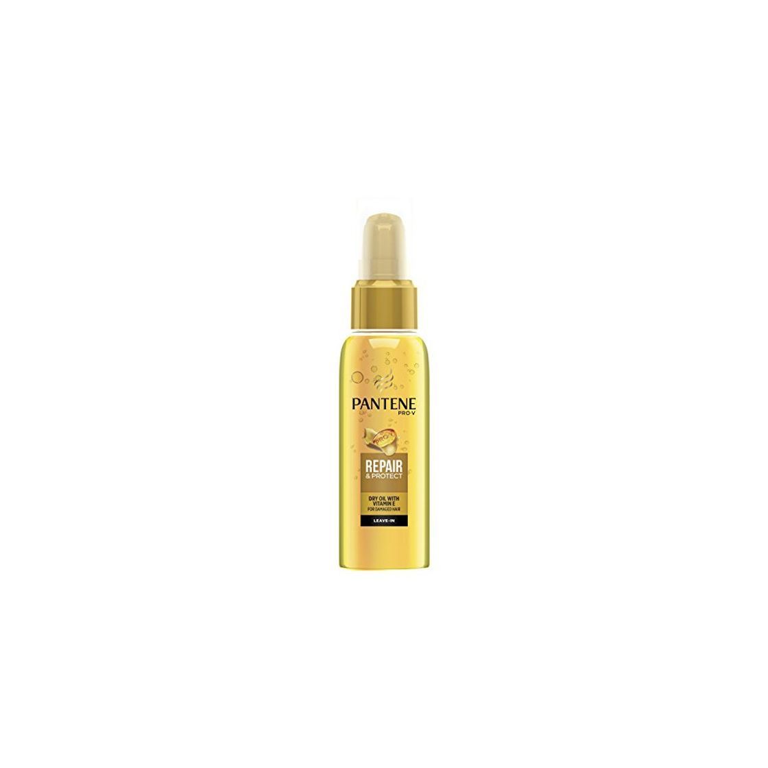 Producto Pantene Dry Oil con Vitamina E Reparación y proteger