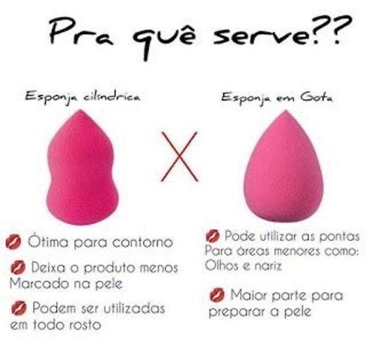 Esponjas de maquiagem para que servem ? 