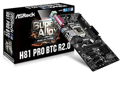 Asrock H81 PRO BTC R2.0 Intel H81 Socket H3