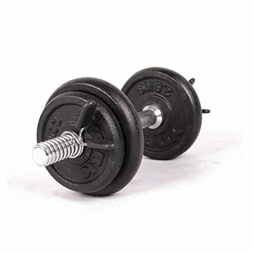 Social Starry sky Barra de Bloqueo 2pcs 30mm con Barra Gimnasio de Levantamiento