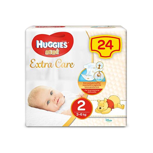 Huggies - Bebè Base - Pañales - Talla 2