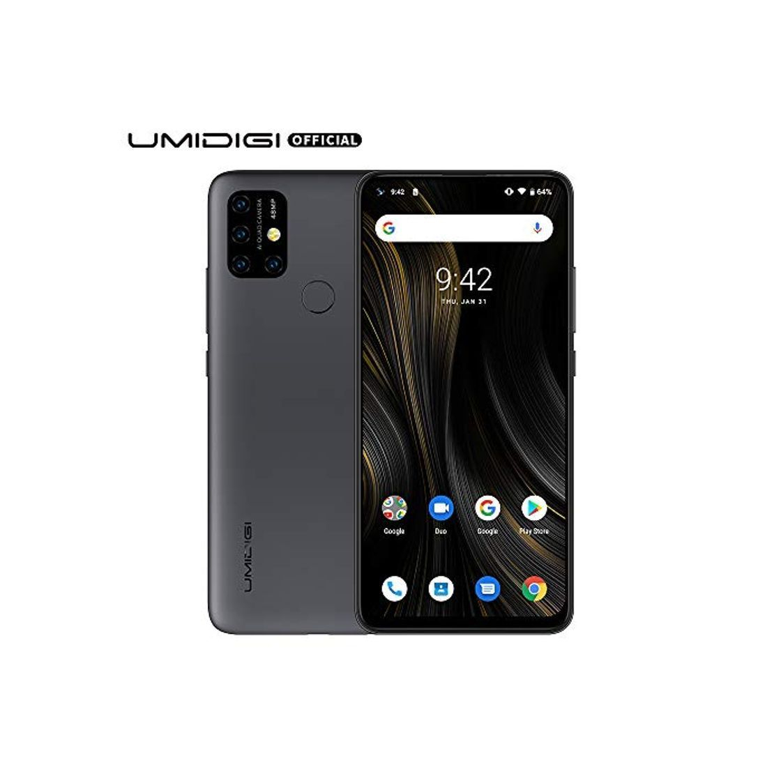 Electronic UMIDIGI Power 3 6150mAh Móviles y Smartphones Libres Teléfono móvil Desbloqueado, Cámara