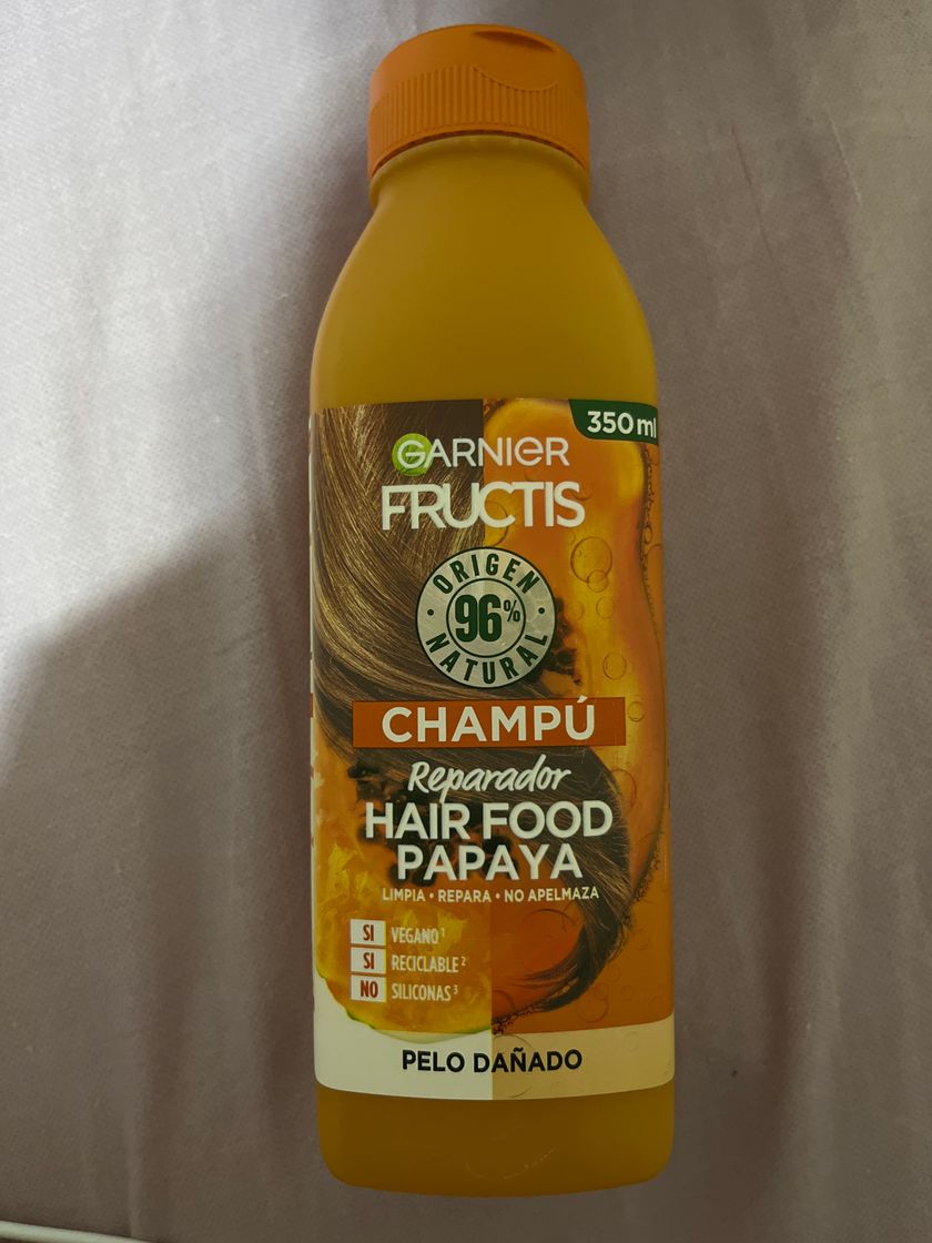 Products Garnier Fructis Hair Food Champú de Aloe Vera Hidratante para Pelo Normal