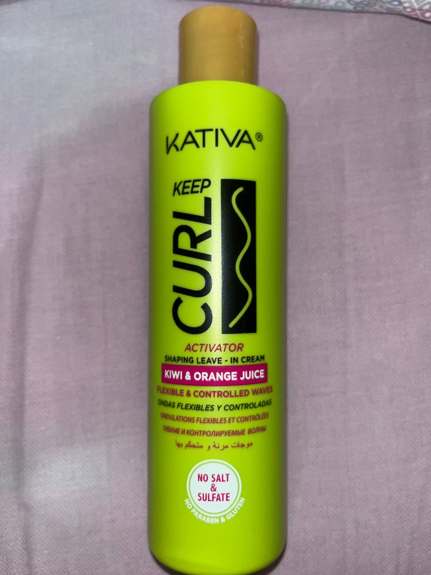 Productos Keep Curl Activator Leave In Cream KATIVA Activador de ondas