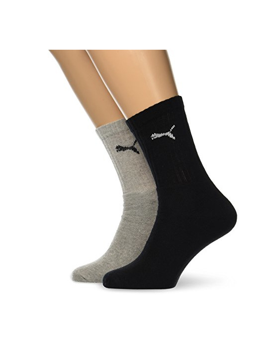 Social Puma Sport Cush Crew 6P, Calcetines Unisex, Paquete de 6, Multicolor