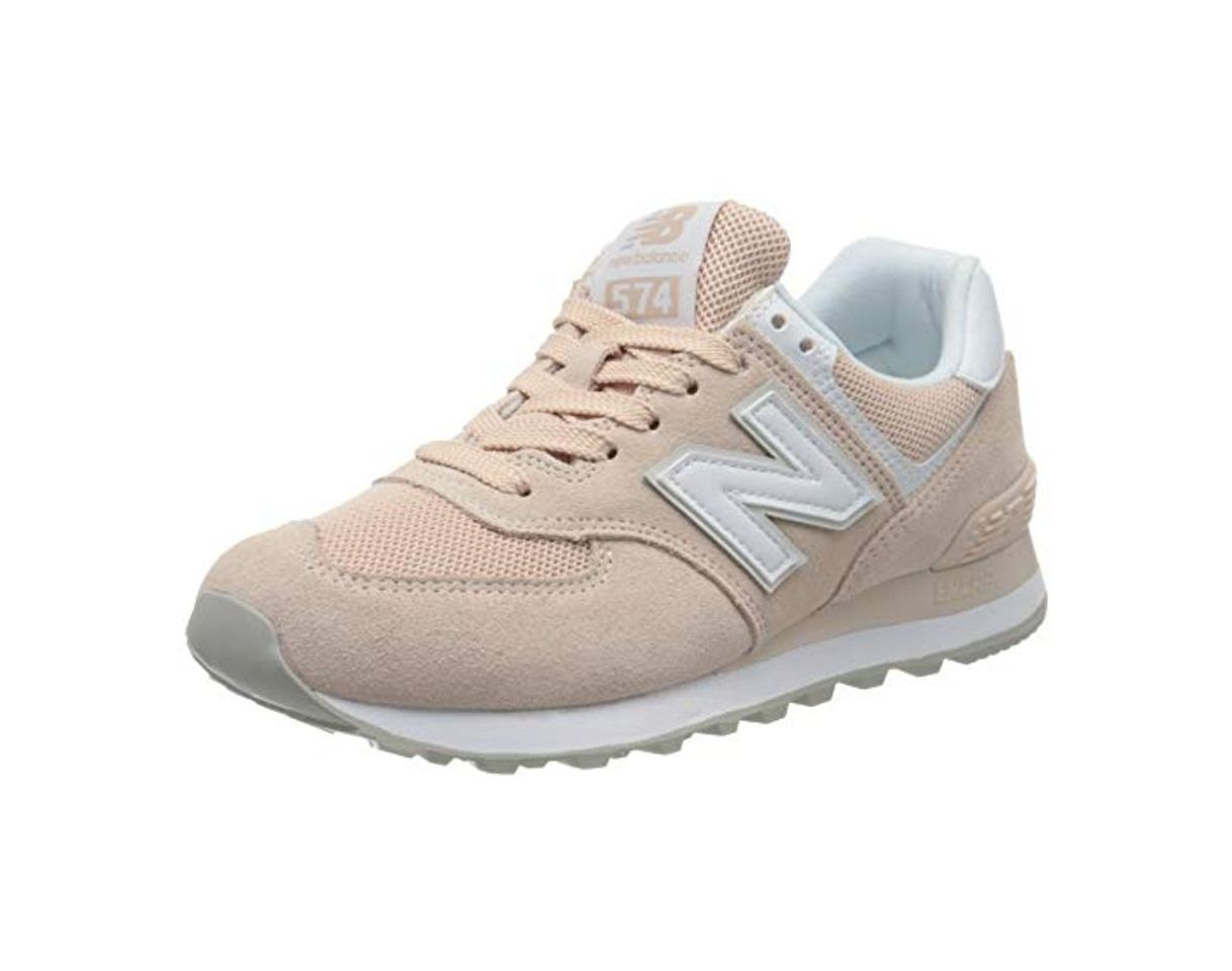 Social New Balance 574v2, Zapatillas para Mujer, Rosa