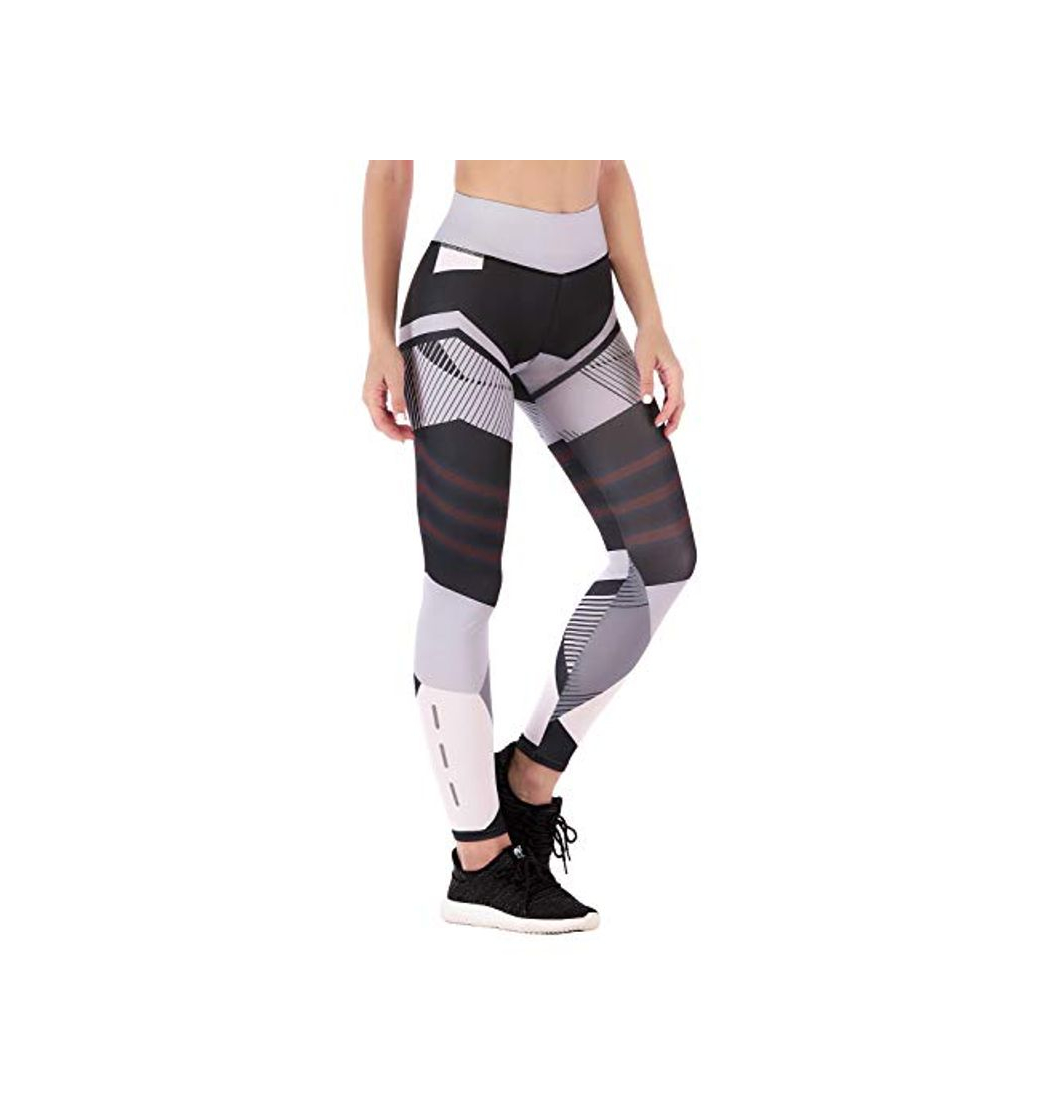 Social LaLaAreal Mallas Deportivas Mujer Leggins Yoga Pantalon Elastico Cintura Altura Polainas para