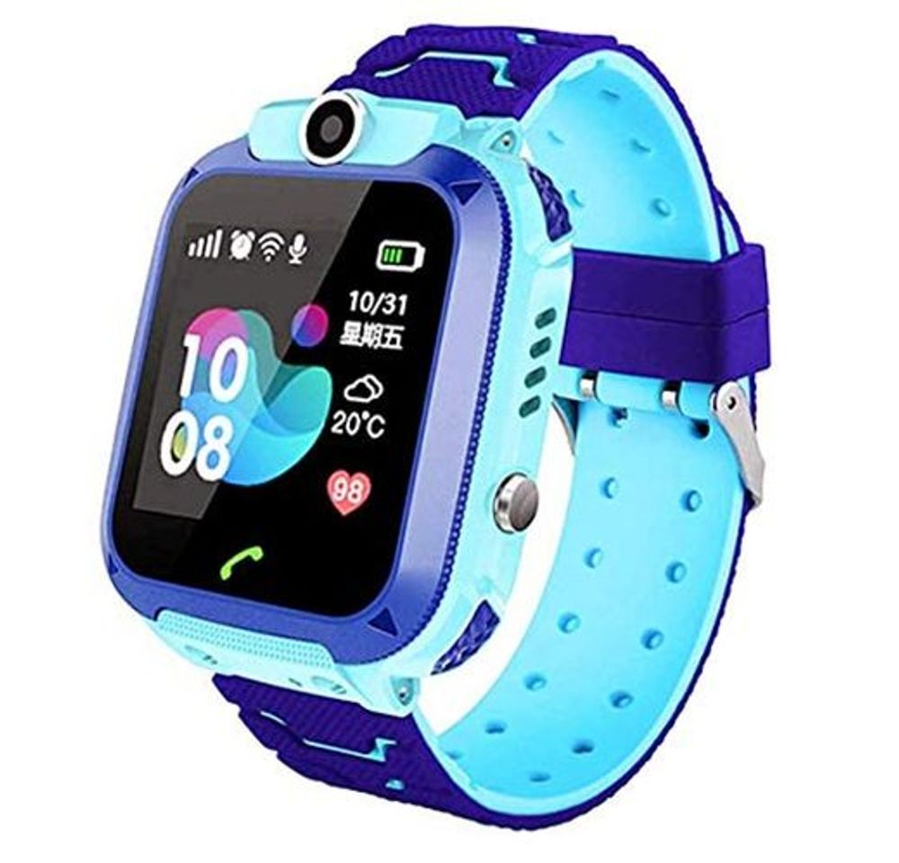 Place linyingdian Smartwatch Niños, Reloj Inteligente Niña IP67, LBS, Hacer Llamada, Chat de