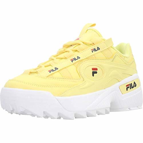 Fashion Fila Calzado Deportivo Mujer FILA D-Formation para Mujer Amarillo 36 EU