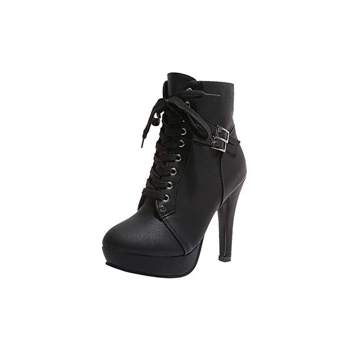 Social ZARLLE_Botas Zapatos Mujer Mujer Botines de Mujer Botines Cortos Botas De Plataforma