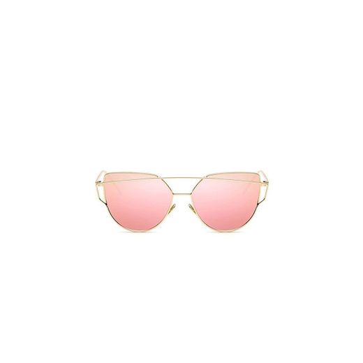 Forepin® Gafas de Sol Mujer y Hombre Polarizadas Moda Marca Metal UV400