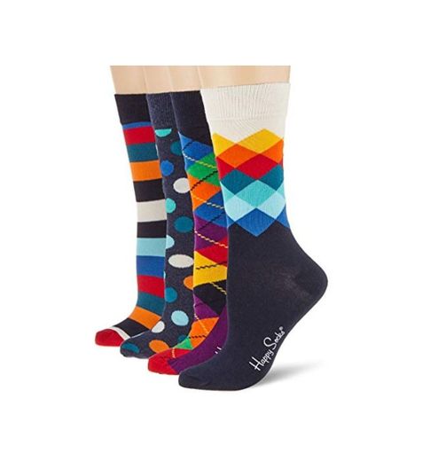 Happy Socks Mix Gift Box, Calcetines para Mujer, Multicolor