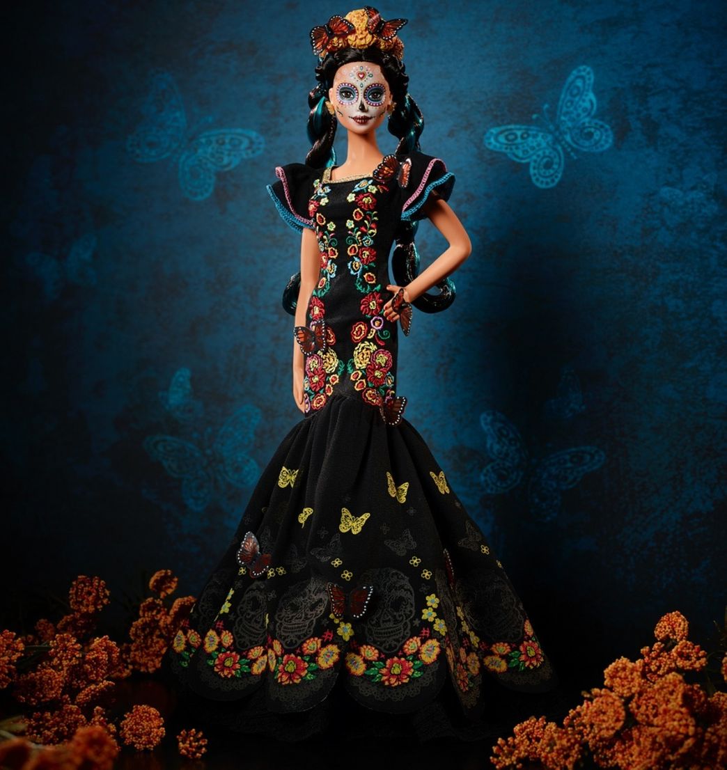 Moda Barbie Día de muertos 