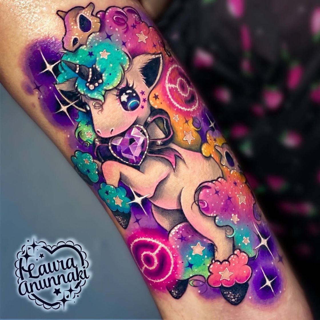 Moda Ponyta 🦄 tatuaje 