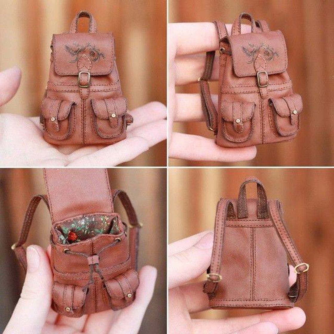 Moda Mochila em Miniatura 