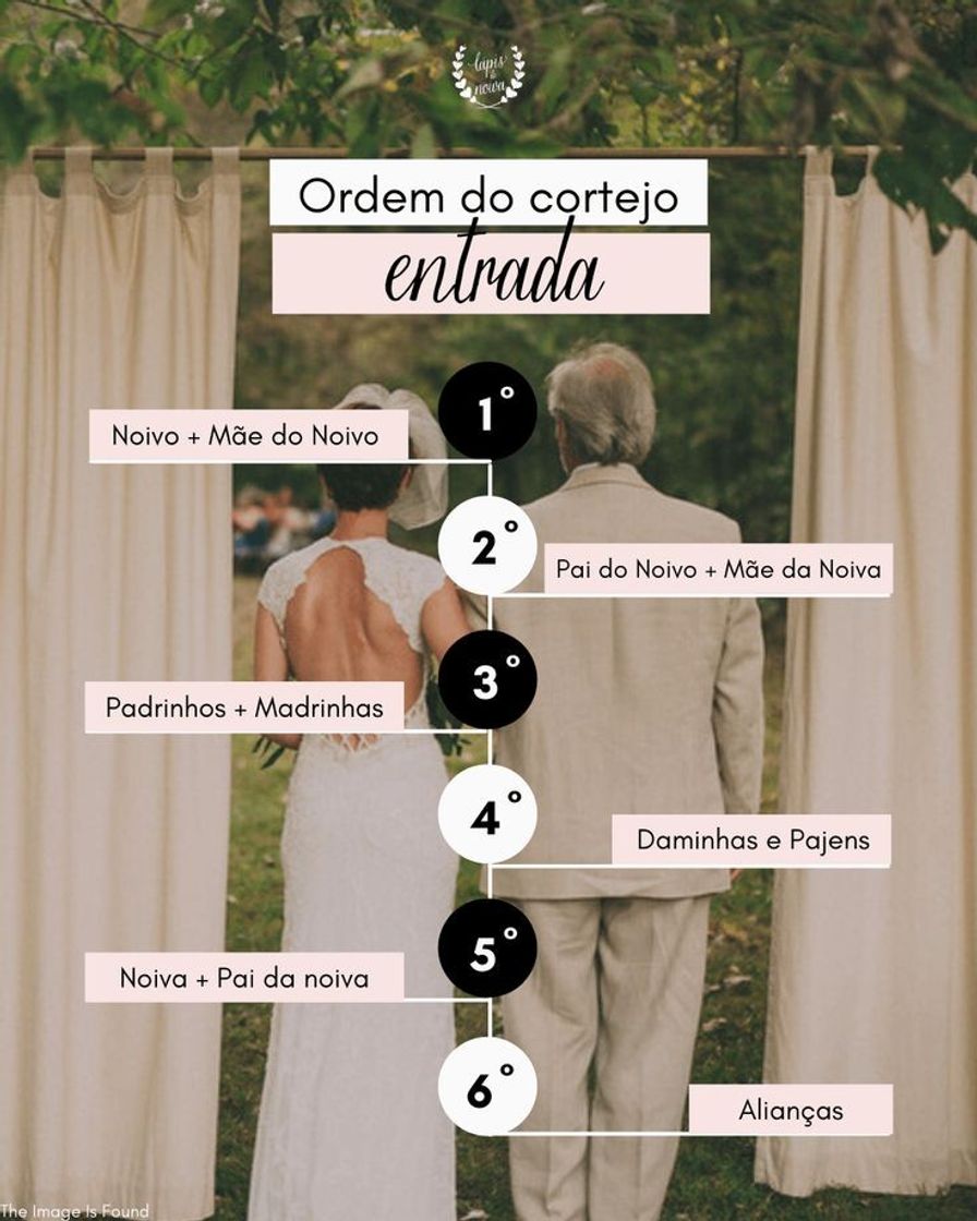 Moda Ordem de Cortejo: Entrada