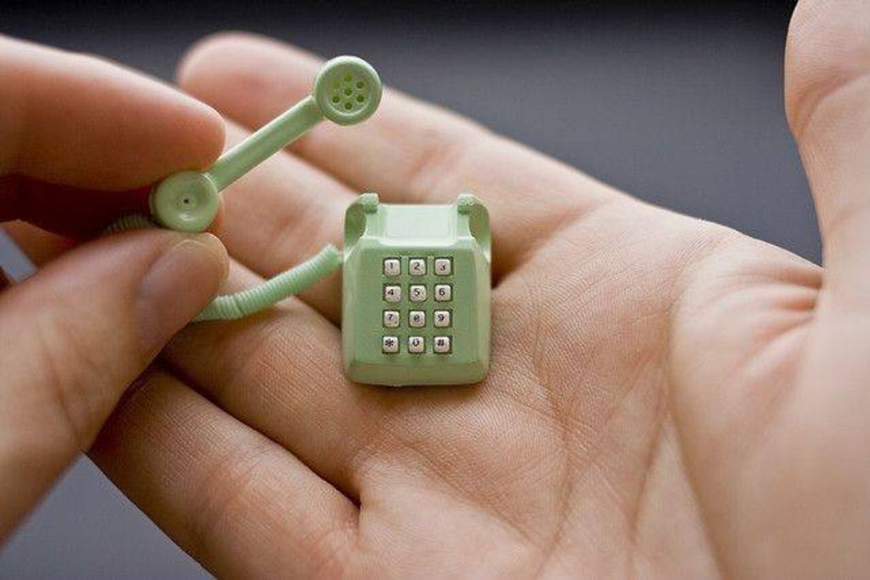 Moda Mini Telefone