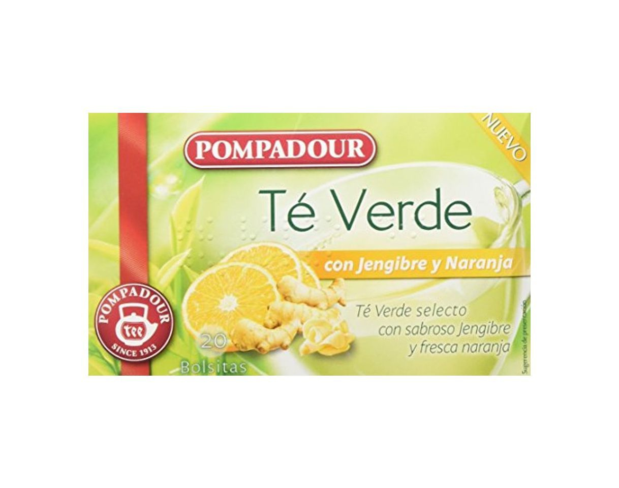 Producto Pompadour Té Verde Jengibre y Naranja