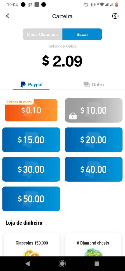 Moda App de ganhar dinheiro pelo PayPal