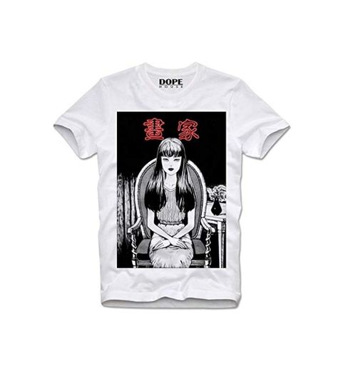 DOPEHOUSE T Shirt Camiseta Tomie Junji Ito Uzumaki Cult Horror Manga L