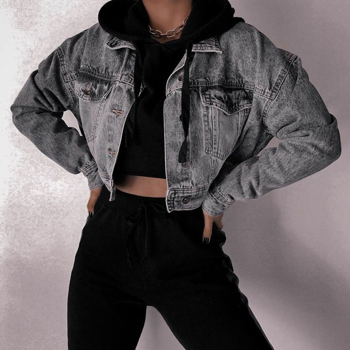 Social jaqueta jeans 