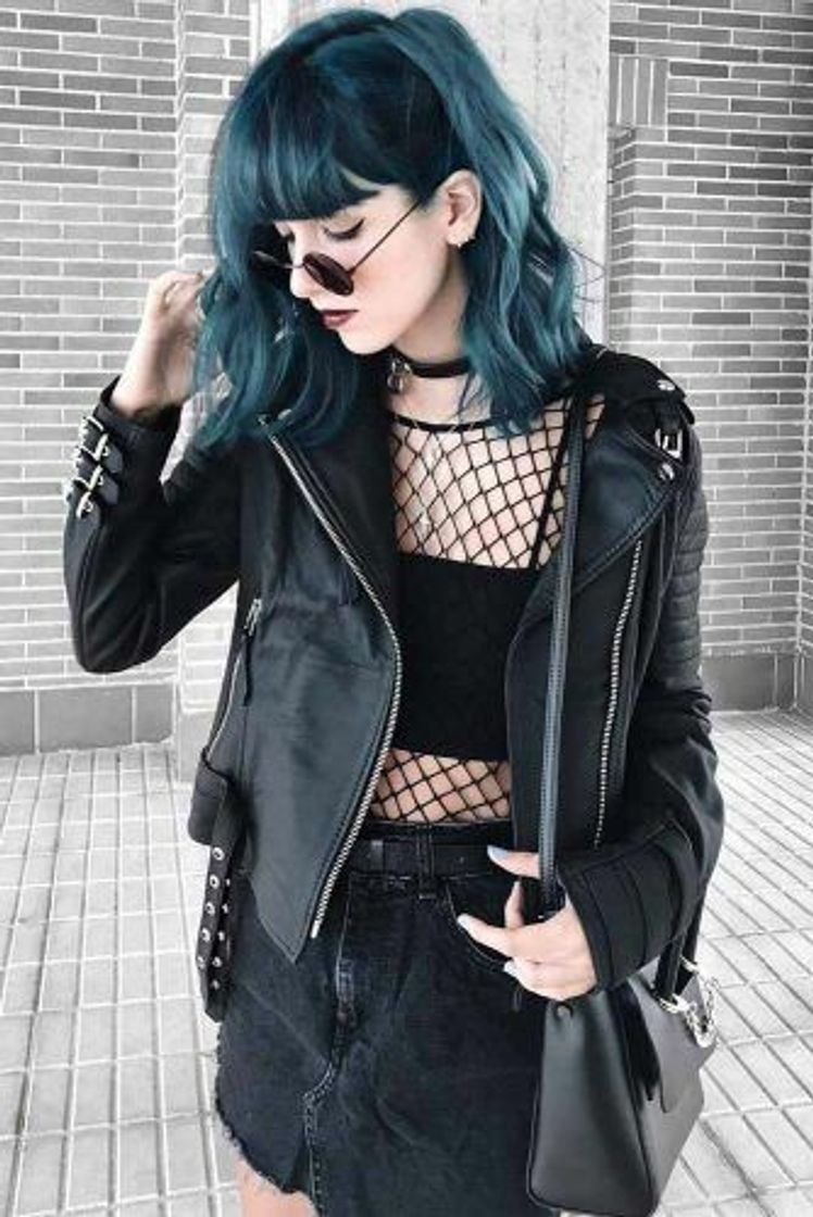Social look all black