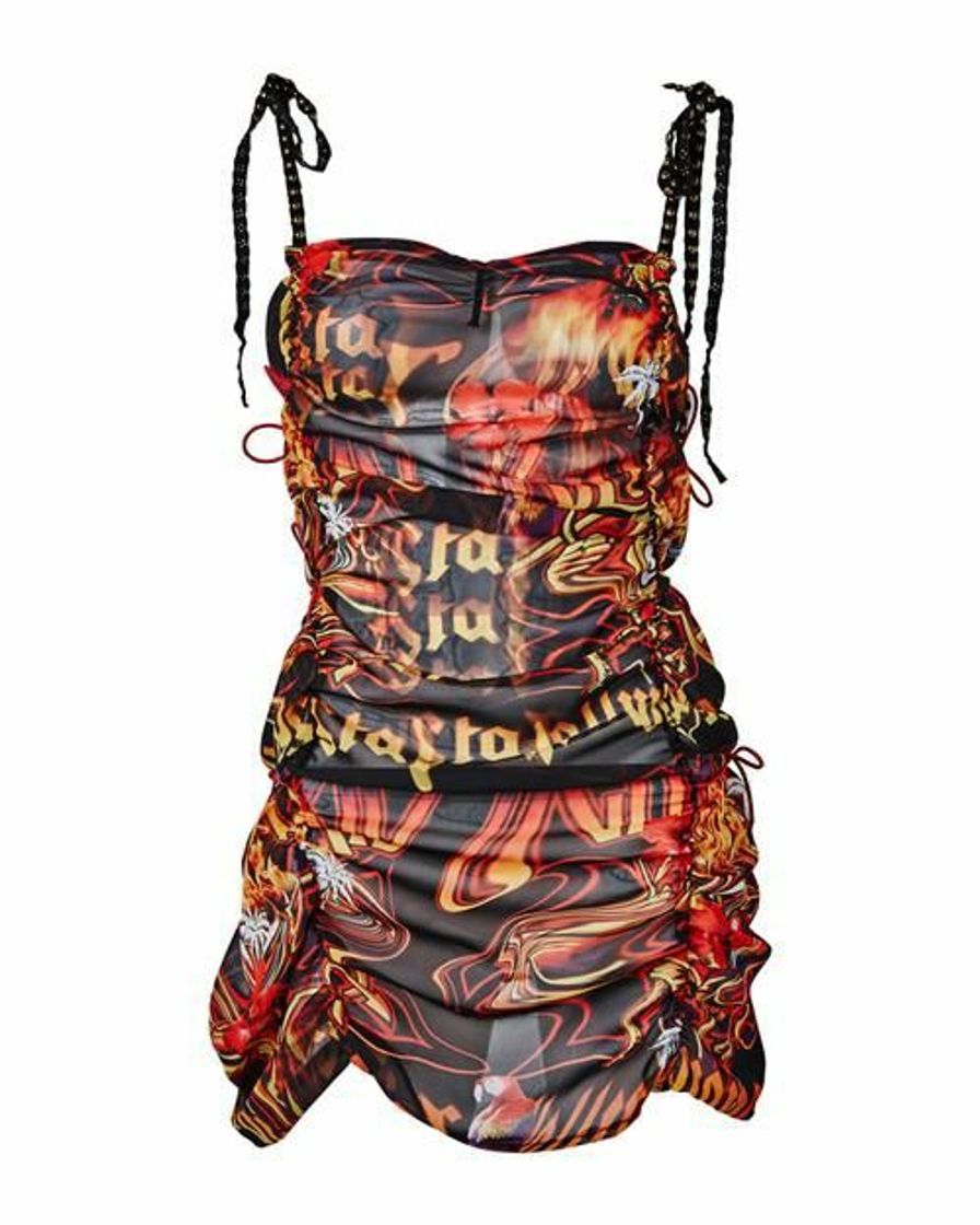 Social vestido on fire
